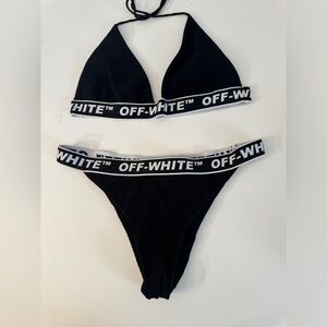 Off-White -  Black and White Bikini Set